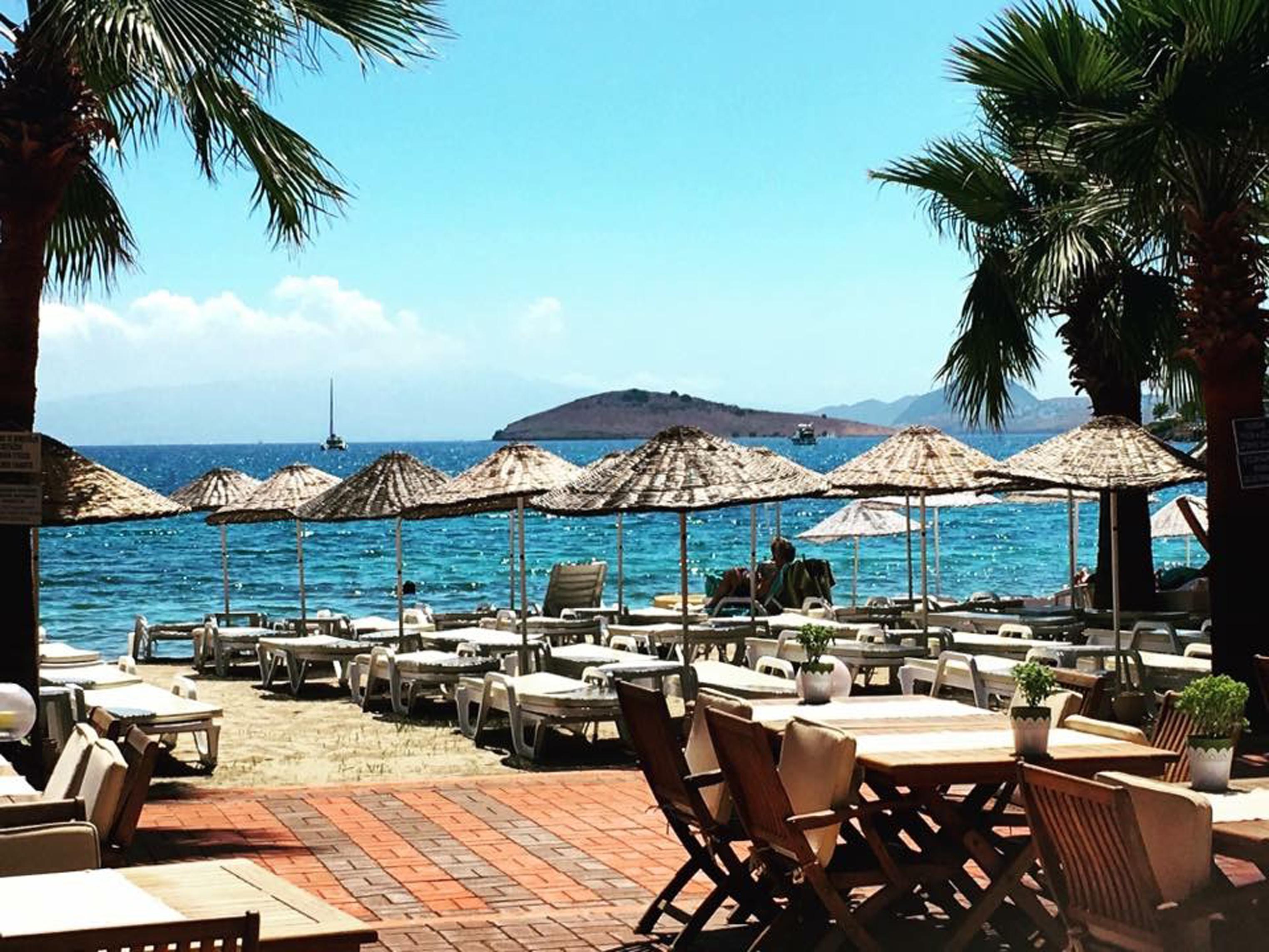 Toloman Hotel Bitez Beach Eksteriør bilde