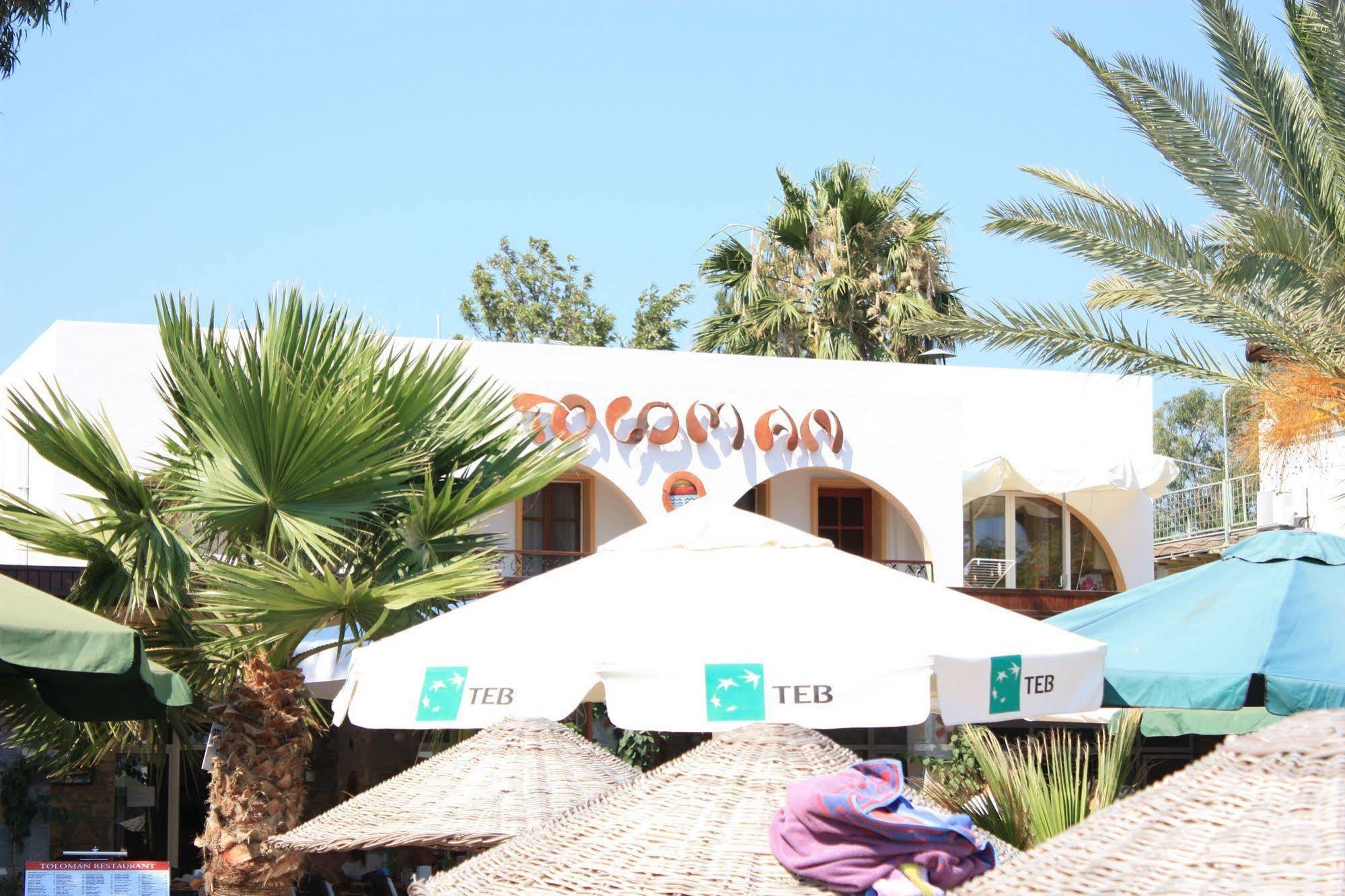 Toloman Hotel Bitez Beach Eksteriør bilde