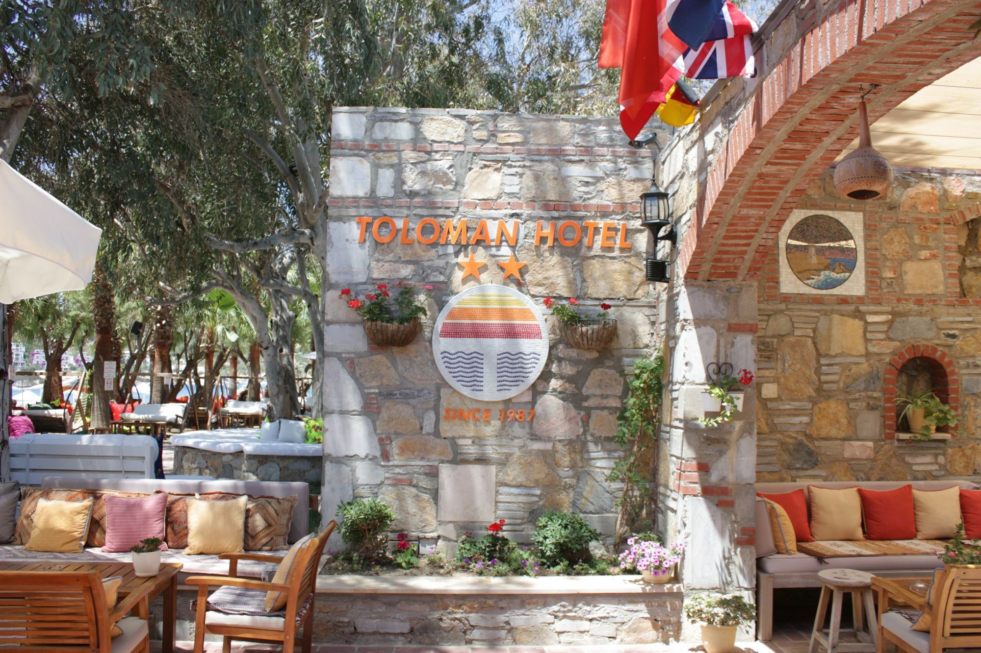 Toloman Hotel Bitez Beach Eksteriør bilde